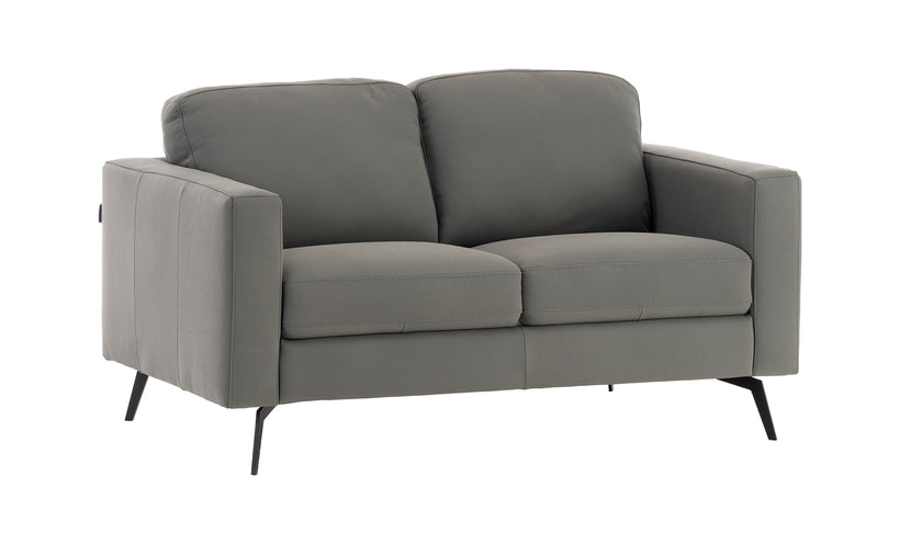 Calaris Leather Loveseat